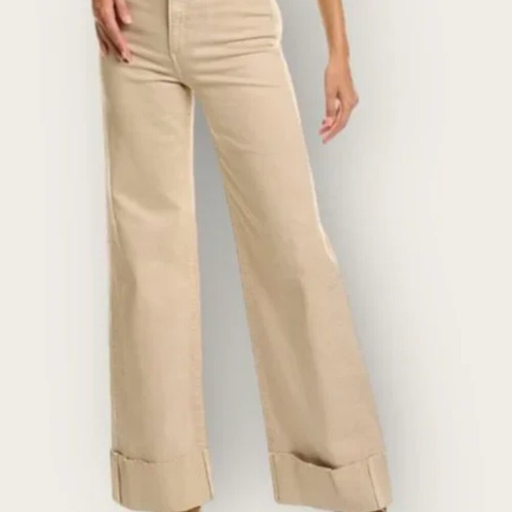 Joe's Jeans - MIA - Wide Leg Jean - Khaki